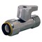 Apollo 1/2 in. Chrome Plated Brass Push-To-Connect x 1/2 in. MNPT Quarter Turn Straight Stop Valve FSBVS1212M - alternate 2